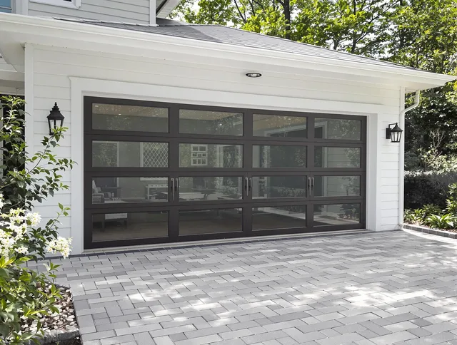 Cerritos Garage Door Repair design specialist presenting custom garage door options to Cerritos homeowner