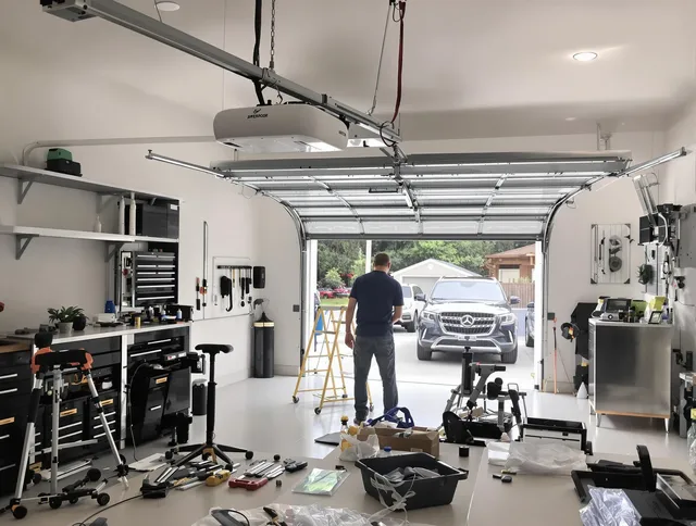 Garage door opener installation by Cerritos Garage Door Repair in Cerritos