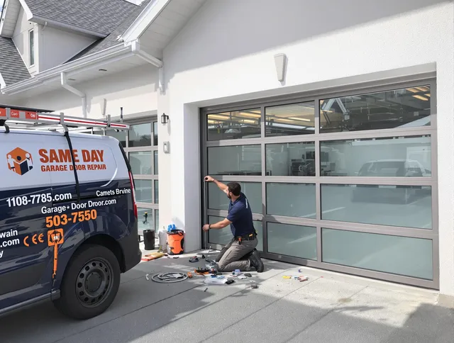 Same-day garage door repair service by Cerritos Garage Door Repair in Cerritos